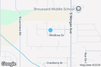 Map image of the property - 103 Windrow Dr