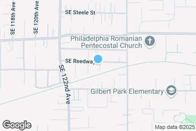 Map image of the property - 12434 SE Reedway St