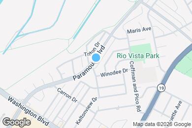 Map image of the property - 6418 Paramount Blvd