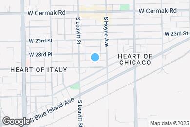 Map image of the property - 2124 W 24th St
