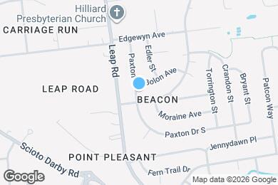 Map image of the property - 3474 Paxton Dr