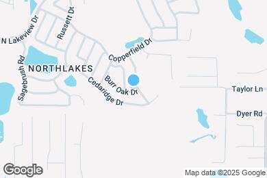 Map image of the property - 16012 Sharewood Dr