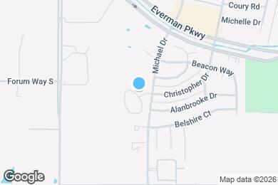 Map image of the property - 9000 Christopher Cir