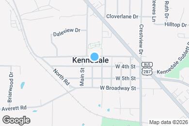 Map image of the property - 312 W 4th St
