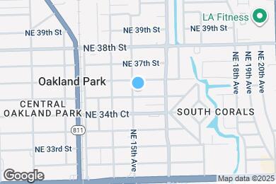 Map image of the property - 1509 NE 35th St
