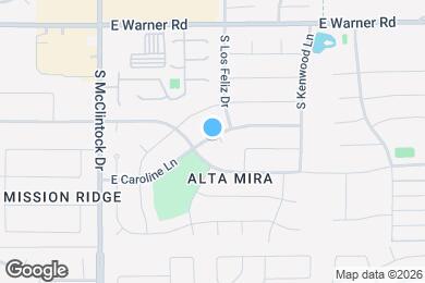 Map image of the property - 1859 E La Vieve Ln