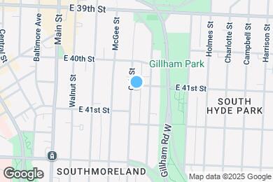 Map image of the property - 4105 Oak St