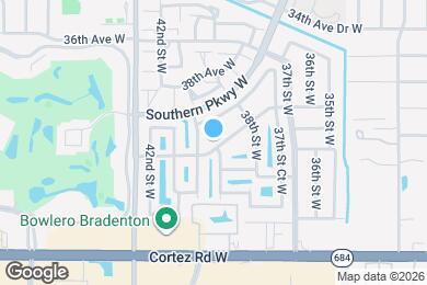 Map image of the property - 3898 40th Ave W