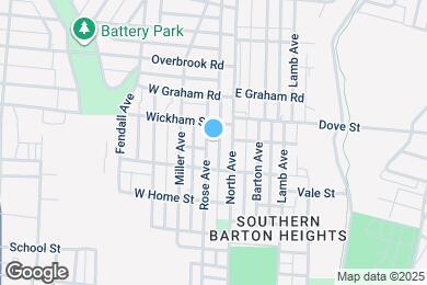 Map image of the property - 2111 Rose Ave