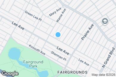 Map image of the property - 4202 College Ave