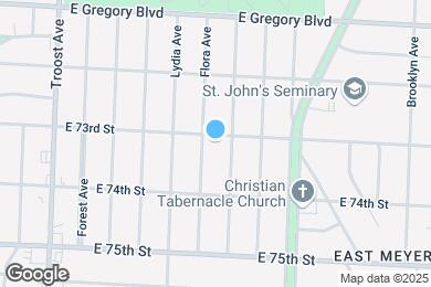 Map image of the property - 1507 E 73rd St