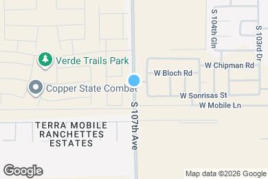 Map image of the property - 4904 S 107th Ave
