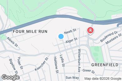 Map image of the property - 3918 Coleman St