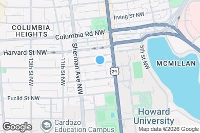 Map image of the property - 730 Girard St NW