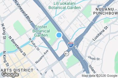 Map image of the property - 1511 Nuuanu Ave