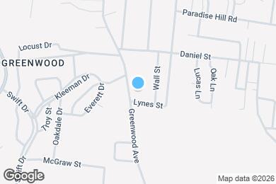 Map image of the property - 923 Greenwood Ave
