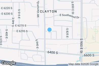 Map image of the property - 6414 S Joma St