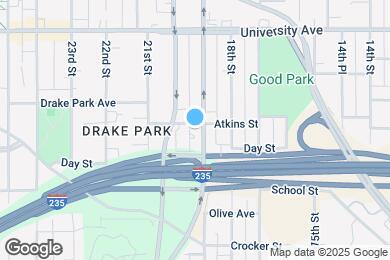 Map image of the property - 1900 Atkins St