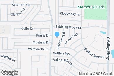Map image of the property - 2022 Frontier Trail