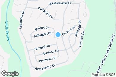 Map image of the property - 106 Yarmouth Dr