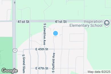 Map image of the property - 3606 S Outfield Cir