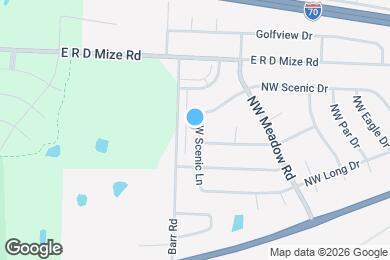 Map image of the property - 710 NW Scenic Ln