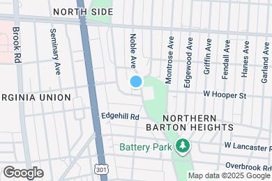 Map image of the property - 2802 Dupont Cir