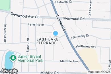Map image of the property - 1887 Cannon St