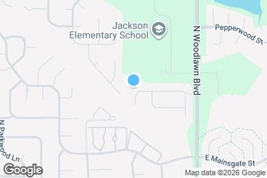 Map image of the property - 6022 E Ironhorse Cir