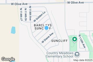 Map image of the property - 11244 W Ruth Ave