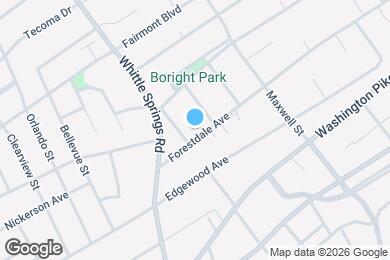 Map image of the property - 2609 Forestdale Ave
