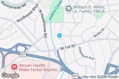 Map image of the property - 130 N Sunset Dr