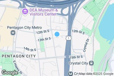 Map image of the property - Cortland Pentagon City