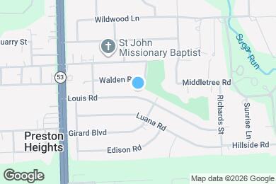 Map image of the property - 121 Louis Rd