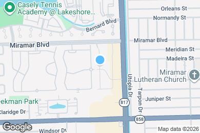 Map image of the property - 2675 SW 81st Terrace
