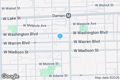 Map image of the property - 2034 W Warren Blvd