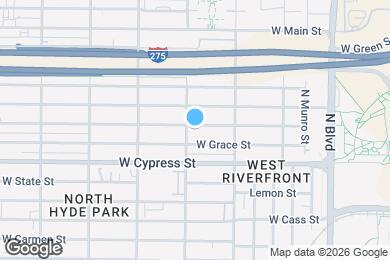 Map image of the property - 1326 W Nassau St