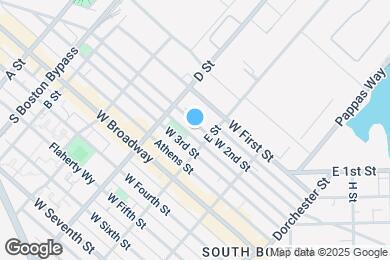 Map image of the property - 291 W 2nd St