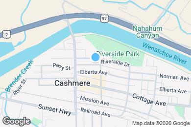 Map image of the property - 305 1/2 Woodring St