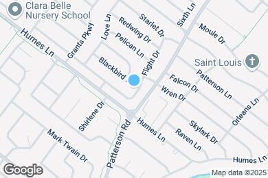 Map image of the property - 620 Blackbird Dr