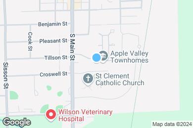 Map image of the property - Apple Valley Apartments