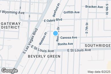 Map image of the property - 1818 Rexford Dr