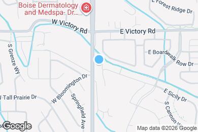 Map image of the property - 3453 S Bartlett Ave