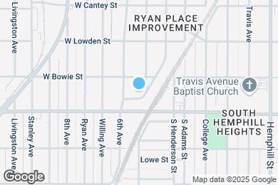 Map image of the property - 3020 5th Ave