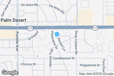 Map image of the property - 45225 Sunset Ln