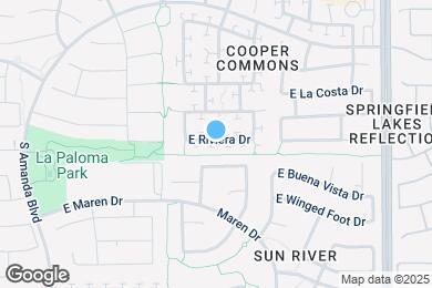 Map image of the property - 2593 E Riviera Dr