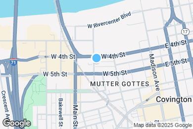 Map image of the property - 418 Johnson St