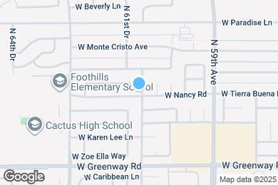 Map image of the property - 6104 W Nancy Rd