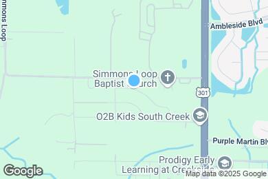 Map image of the property - 10326 Scarlet Skimmer Dr