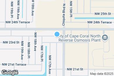Map image of the property - 1612 NW 23rd Terrace